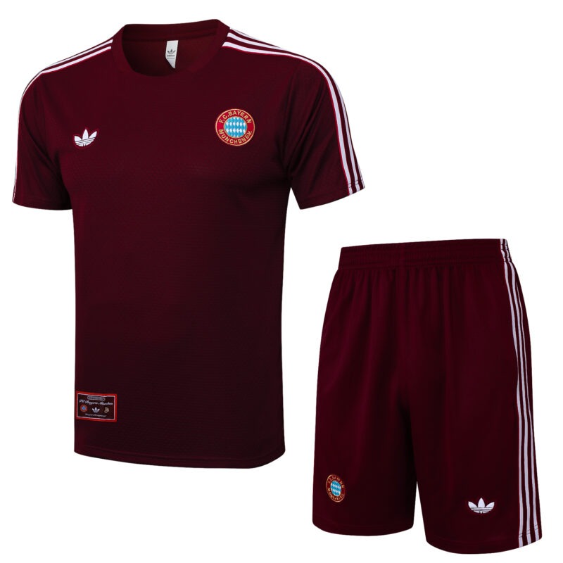 KIT Treino Bayern de Munique Vinho 25-26