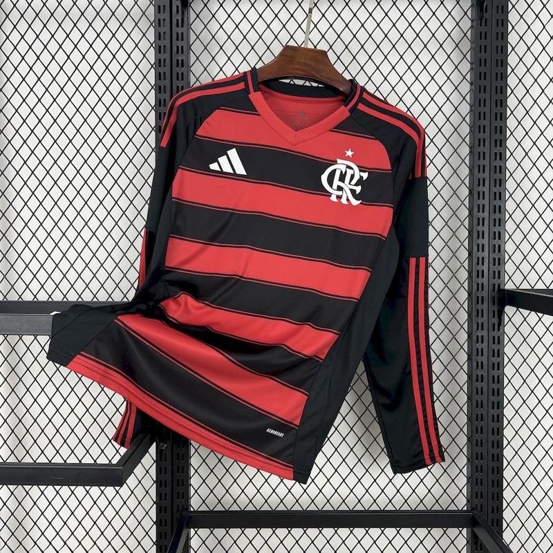Flamengo Titular 25-26 Manga Longa