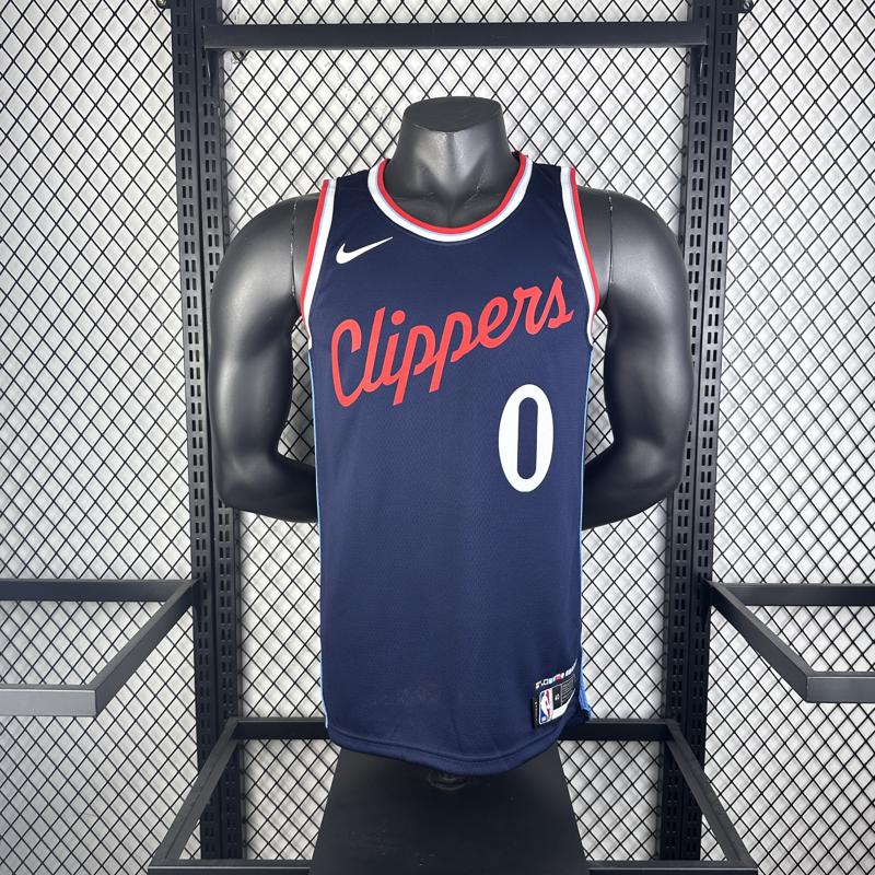 Los Angeles Clippers Azul com Vermelho #0