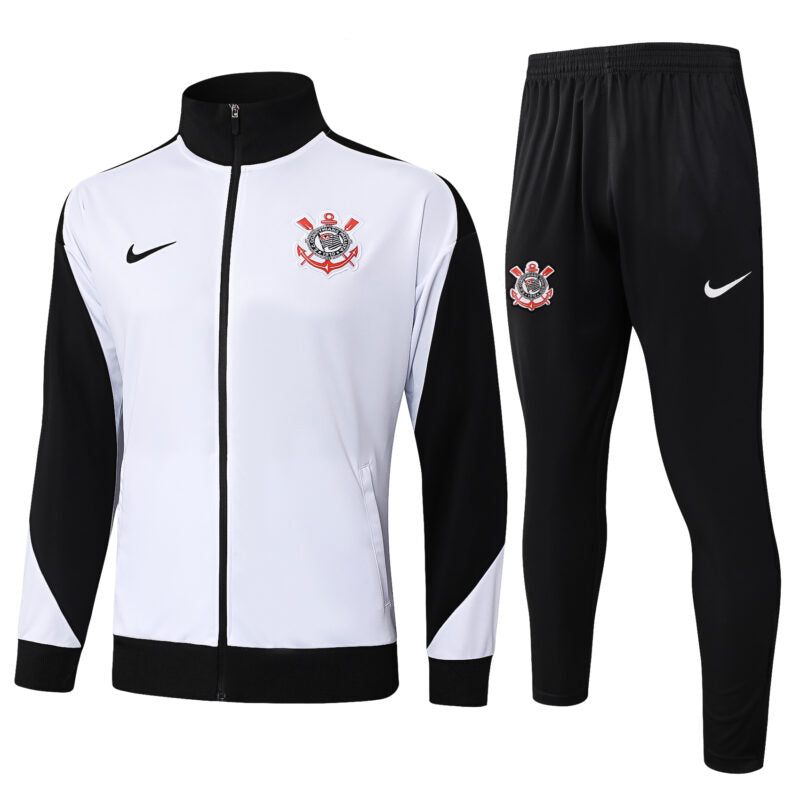 Conjunto Viagem Corinthians Branco 25-26
