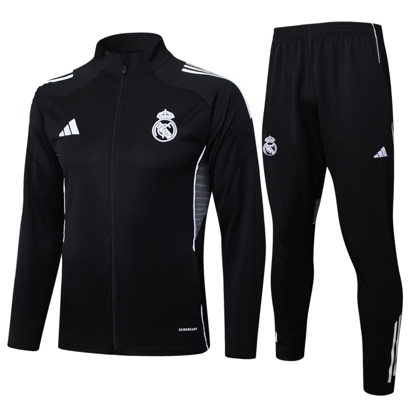 Conjunto Viagem Real Madrid Preto 25-26