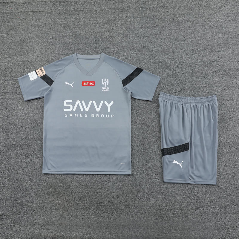 Kit treino Al Hilal Cinza