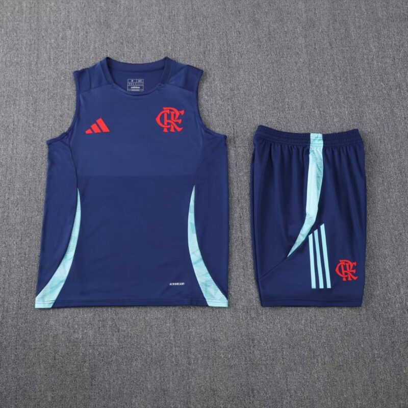 Kit Regata Flamengo Azul Escuro