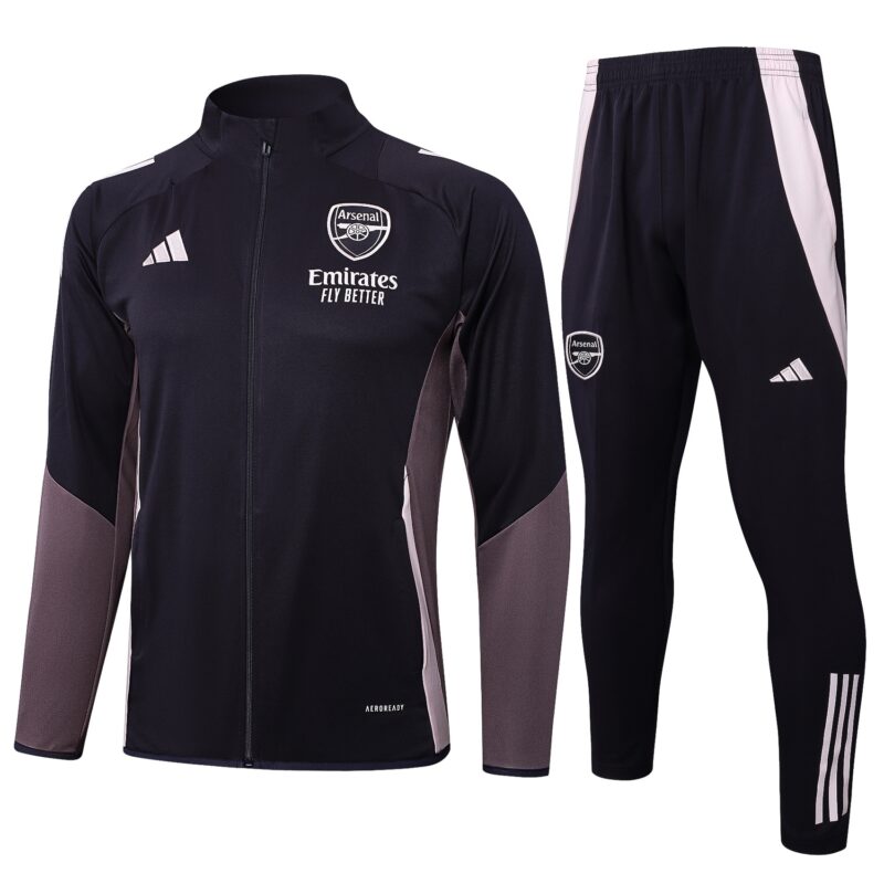 Conjunto Viagem Arsenal Preto 25-26