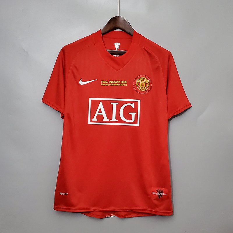 Camisa Manchester United RETRO 2008