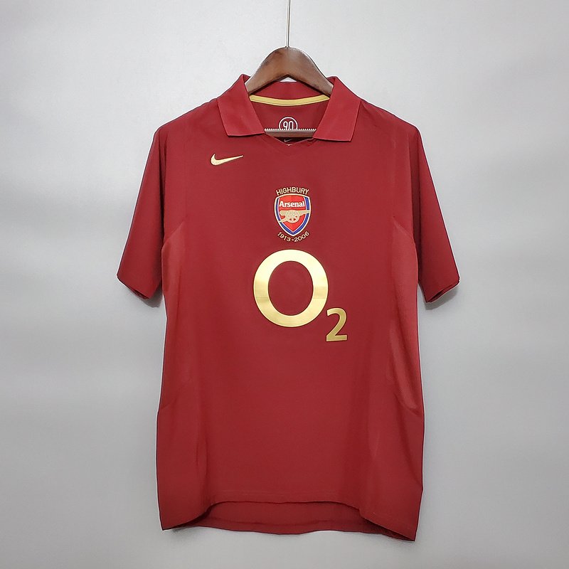 Camisa Arsenal RETRO 2006