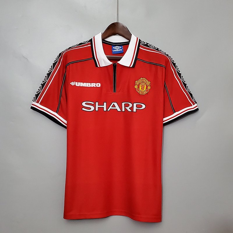 Camisa Manchester United RETRO 1999
