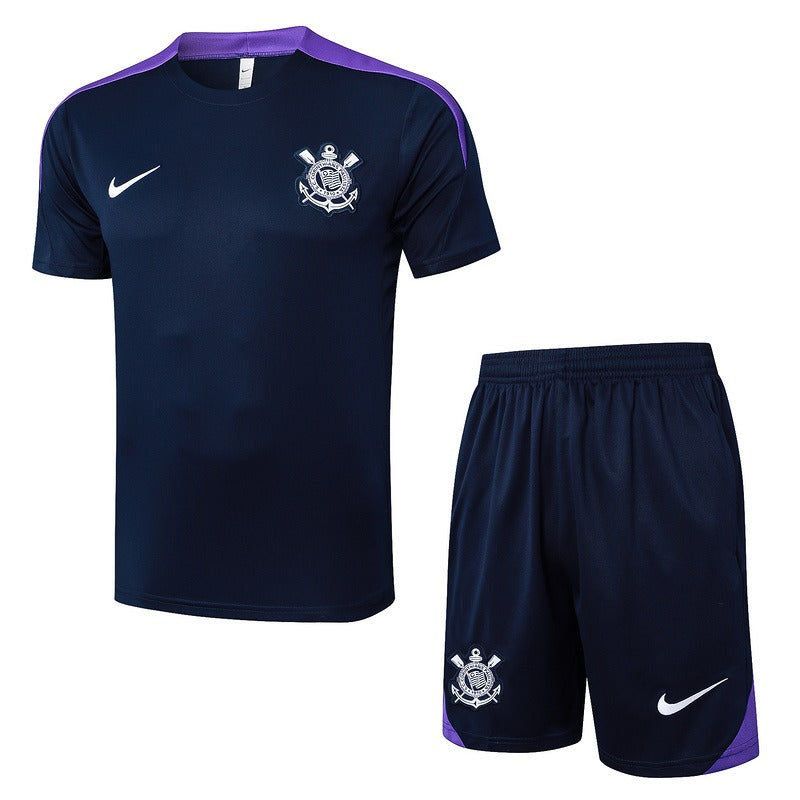KIT Treino Corinthians Roxo 25-26
