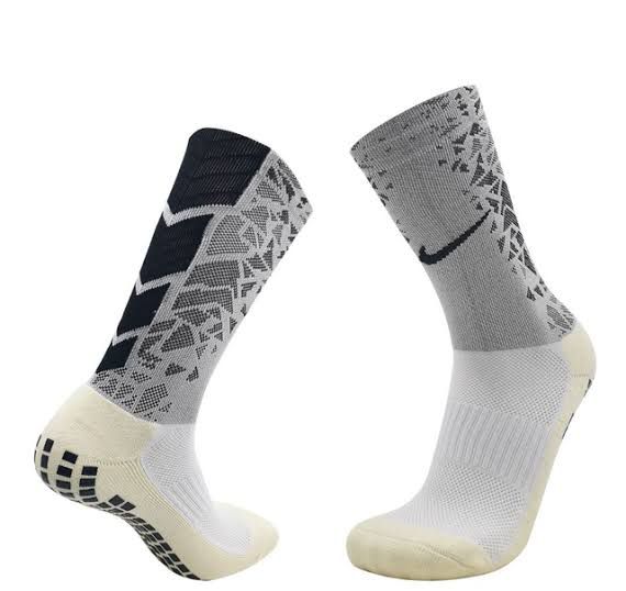 Meia Pro Antiderrapante Cinza