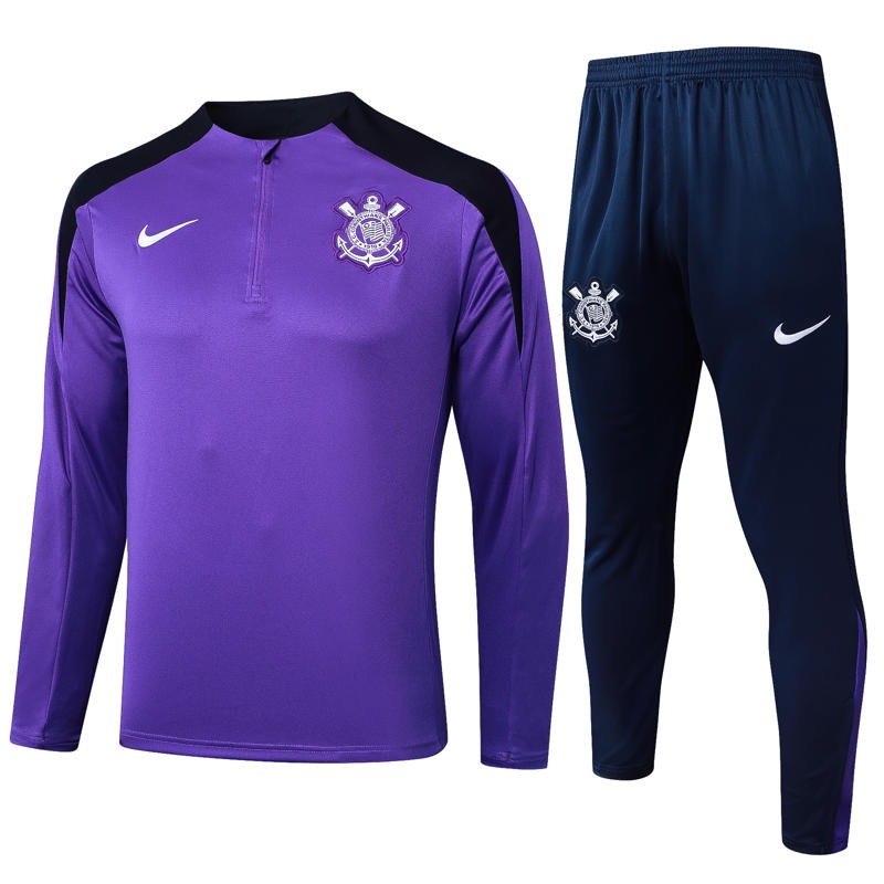 Conjunto Treino Corinthians Roxo 25-26