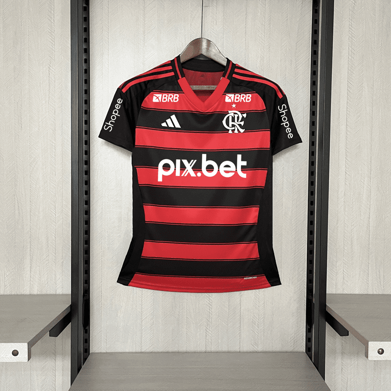 Flamengo Titular 25-26 Feminina - Patrocinador Master