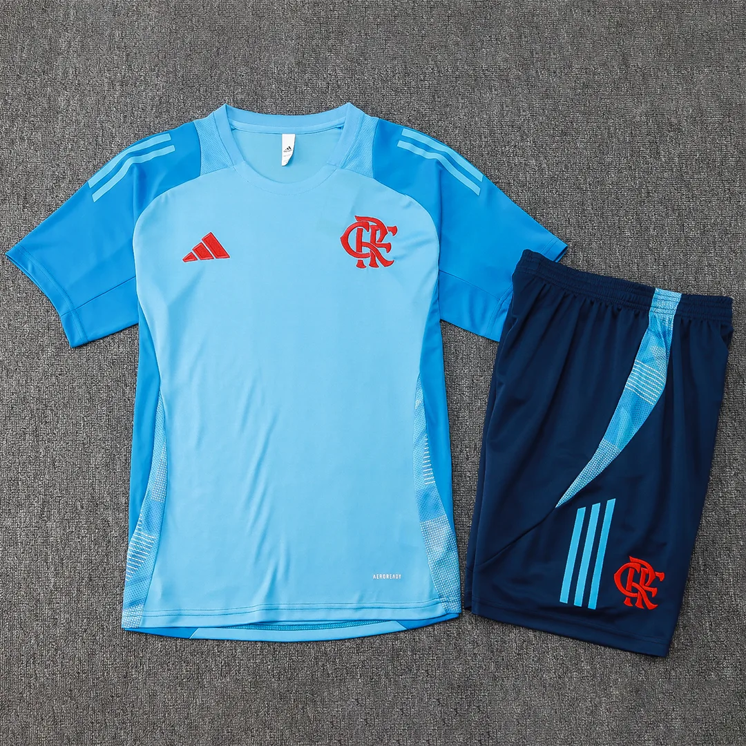 Kit Flamengo Azul Claro
