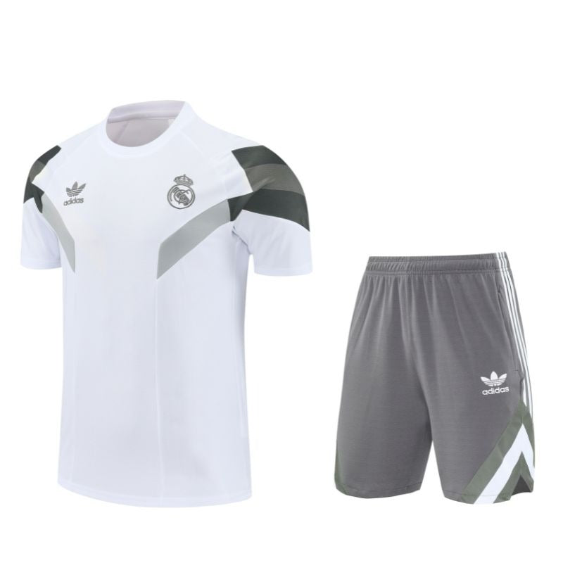 Kit Treino Real Madrid Branco 25-26